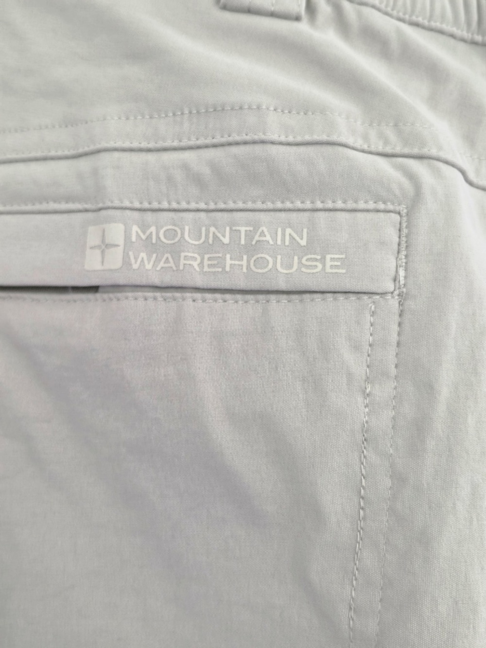 Mountain Wearhouse hiking pants 14 velcro/zip/slit pockets logo hiking walking - Picture 6 of 11